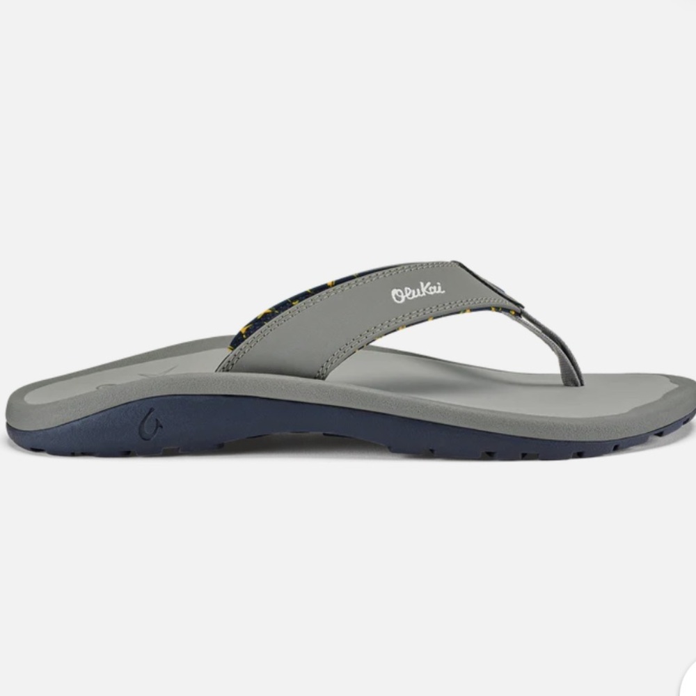AFTCO x Olukai ‘Ohana Sandals - Men’s Cooler Grey